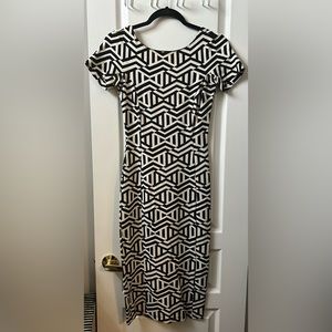 Zara Black and White dress